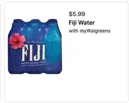 Walgreens Fiji Water offer