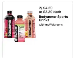 Walgreens Bodyarmor Sports Drinks offer