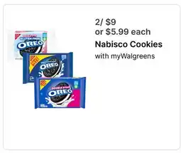Walgreens Nabisco Cookies offer