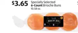 Aldi Specially Selected 6-Count Brioche Buns offer