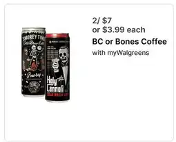 Walgreens BC or Bones Coffee offer