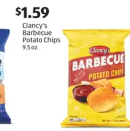 Aldi Clancy's Barbecue Potato Chips offer