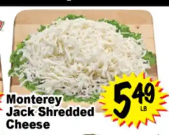 Superior Grocers Monterey Jack Shredded Cheese offer