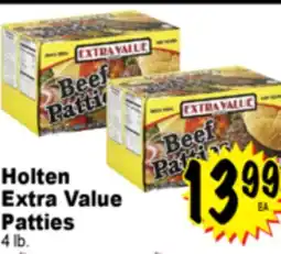 Superior Grocers Holten Extra Value Patties offer