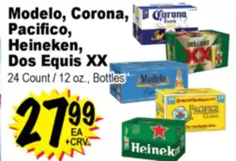 Superior Grocers Modelo, Corona, Pacifico, Heineken, Dos Equis XX offer