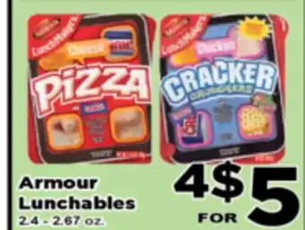 Superior Grocers Armour Lunchables offer