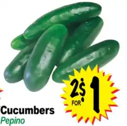 Superior Grocers Cucumbers offer