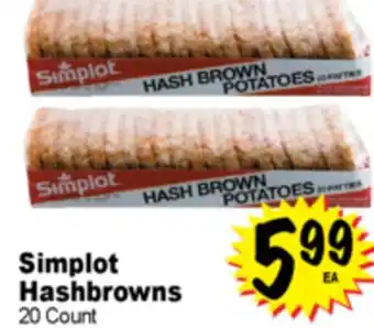 Superior Grocers Simplot Hashbrowns offer
