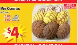 Superior Grocers Mini Conchas offer