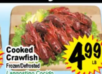 Superior Grocers Cooked Crawfish offer