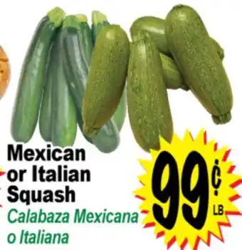 Superior Grocers Mexican or Italian Squash offer