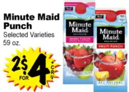 Superior Grocers Minute Maid Punch offer