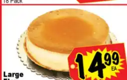 Superior Grocers Large Flan offer