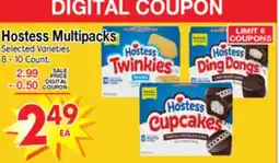 Superior Grocers Hostess Multipacks offer