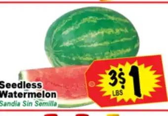 Superior Grocers Seedless Watermelon offer