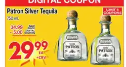 Superior Grocers Patron Silver Tequila offer