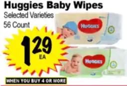 Superior Grocers Huggies Baby Wipes offer