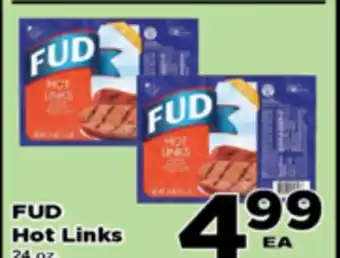 Superior Grocers FUD Hot Links offer
