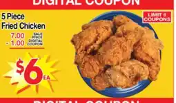 Superior Grocers 5 Piece Fried Chicken offer