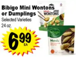 Superior Grocers Bibigo Mini Wontons or Dumplings offer