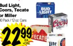 Superior Grocers Bud Light, Coors, Tecate or Miller offer