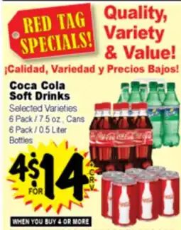 Superior Grocers Coca Cola Soft Drinks offer