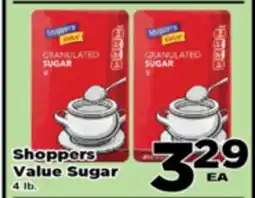 Superior Grocers Shoppers Value Sugar offer