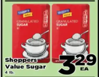 Superior Grocers Shoppers Value Sugar offer