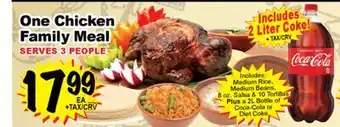Superior Grocers One Chicken Family Meal offer