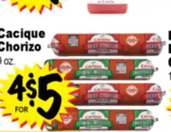 Superior Grocers Cacique Chorizo offer