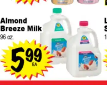 Superior Grocers Almond Breeze Milk offer