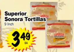 Superior Grocers Superior Sonora Tortillas offer