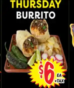 Superior Grocers BURRITO offer