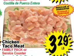 Superior Grocers Chicken Taco Meat offer