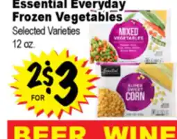 Superior Grocers Essential Everyday Frozen Vegetables offer
