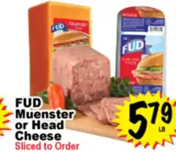 Superior Grocers FUD Muenster or Head Cheese offer