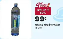Grocery Outlet Alkaline Water offer