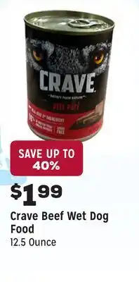 Grocery Outlet Beef Wet Dog Food offer