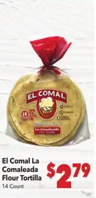 Vallarta Supermarkets El Comal La Comaleada Flour Tortilla offer