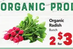 Vallarta Supermarkets Organic Radish offer