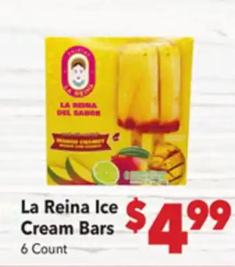 Vallarta Supermarkets La Reina Ice Cream Bars offer