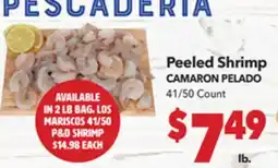 Vallarta Supermarkets Peeled Shrimp / CAMARON PELADO offer