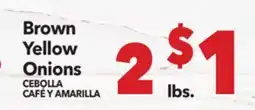 Vallarta Supermarkets Brown Yellow Onions / CEBOLLA CAFÉ Y AMARILLA offer