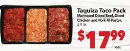 Vallarta Supermarkets Taquiza Taco Pack offer