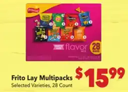 Vallarta Supermarkets Frito Lay Multipacks offer