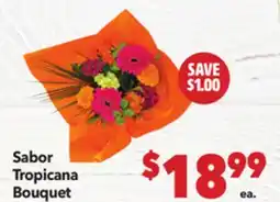 Vallarta Supermarkets Sabor Tropicana Bouquet offer