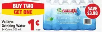 Vallarta Supermarkets Vallarta Drinking Water offer