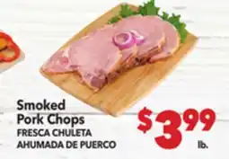 Vallarta Supermarkets Smoked Pork Chops / FRESCA CHULETA AHUMADA DE PUERCO offer