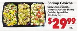 Vallarta Supermarkets Shrimp Ceviche offer