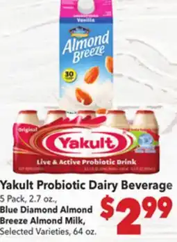 Vallarta Supermarkets Yakult Probiotic Dairy Beverage offer